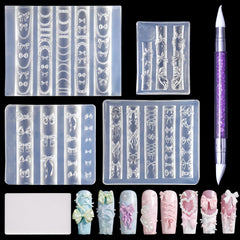 Laza front packaging with four silicone molds showing kit contents and convenience