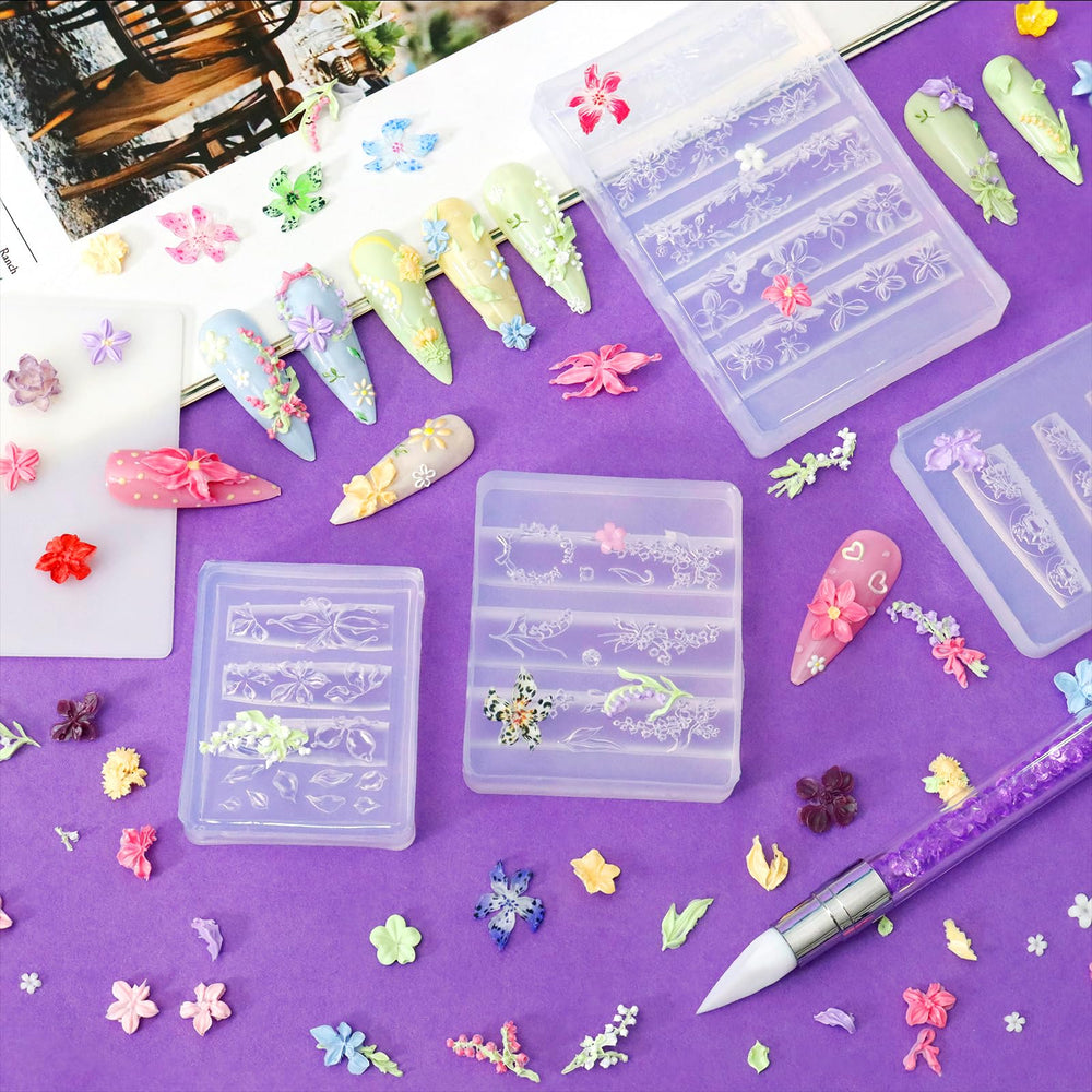 Laza lifestyle salon workbench scene showing portable kit enabling creative nail setups