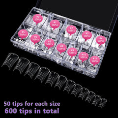 Laza open compartment box keeping 12 sizes sorted for fast access