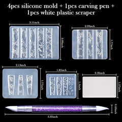 Laza double-head sculpture pen used to fill molds for faster accurate placement