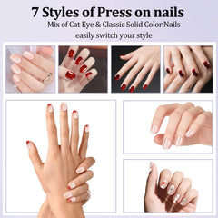 Laza layout of 15 sizes and numbered tips for easy size matching and fit