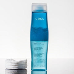 L'Bel in-use removing waterproof eye makeup gently for less tugging