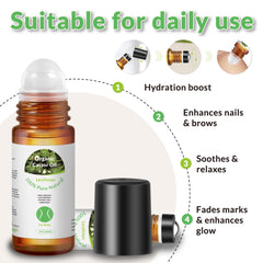 Leczhmyo travel pouch with rollers for on-the-go hydration and convenience