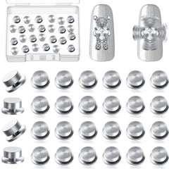 Leelosp front packaging showing 30 spinning nail charms and value pack