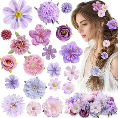 Leery close-up of 3D fabric petals highlighting lifelike texture and elegance