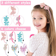 Leery headband modeled on toddler demonstrating fit and comfortable wear