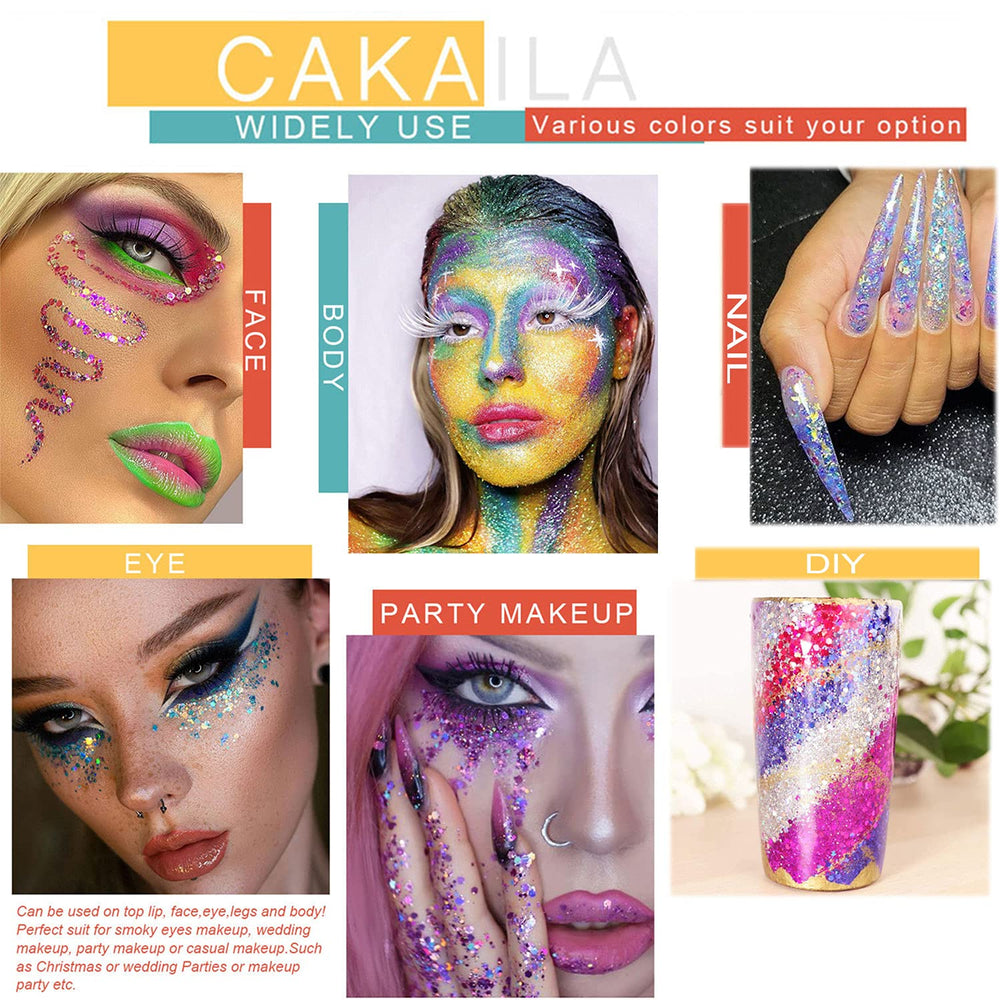 LemonSac fingertip swatching glitter to show adhesion and vivid sparkle for precise application
