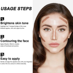 LemonSac double-ended brush and sponge included for precise blending and buffing
