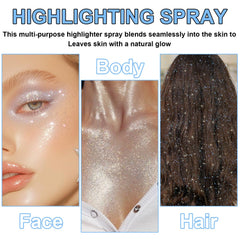 Collarbone with LemonSac glitter accent enhancing body highlights for events