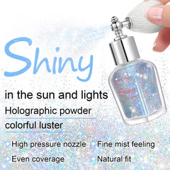 Close-up of LemonSac glitter texture showing multi-dimensional sparkle and reflectivity