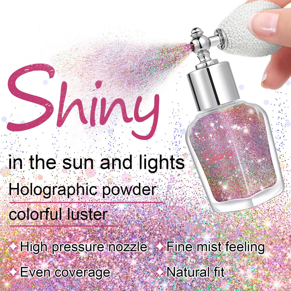 LemonSac fine glitter texture close-up displaying multi-dimensional sparkle particles