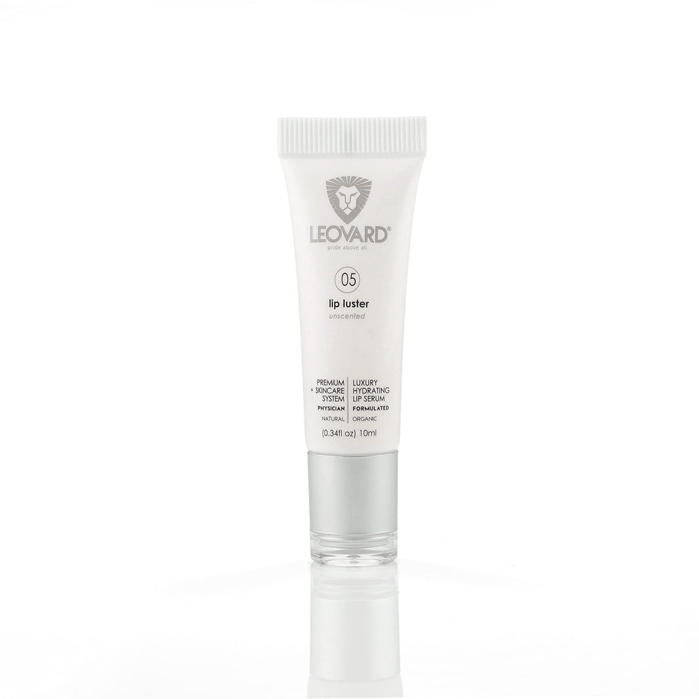 Leovard front packaging showing tube and brand, highlights clean formulation benefits