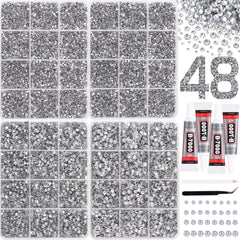 LERBOU front packaging view showing complete bedazzling kit and tools