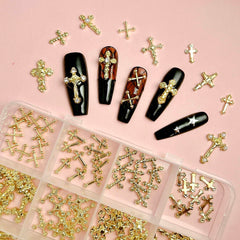 LERBOU charms next to a coin showing scale for choosing appropriate sizes