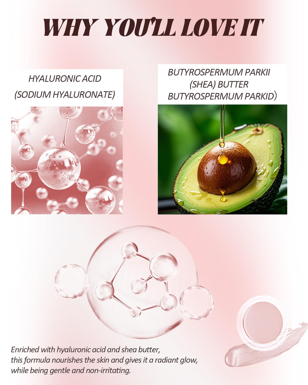 Lestpola before and after image displaying corrected dark circles