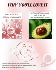 Lestpola before and after image displaying corrected dark circles
