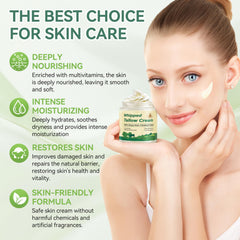Letscarey application on hand demonstrating fast absorption and hydration