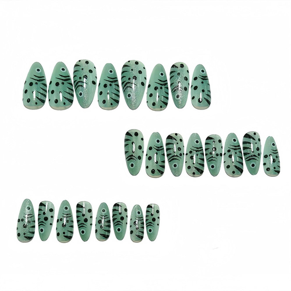 LETSWIN nails on fingers for size and scale comparison demonstrating natural-looking fit