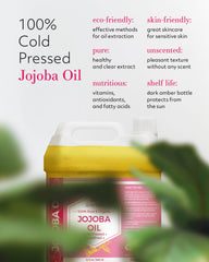 Leven Rose jojoba oil texture close-up illustrating smooth non-greasy feel