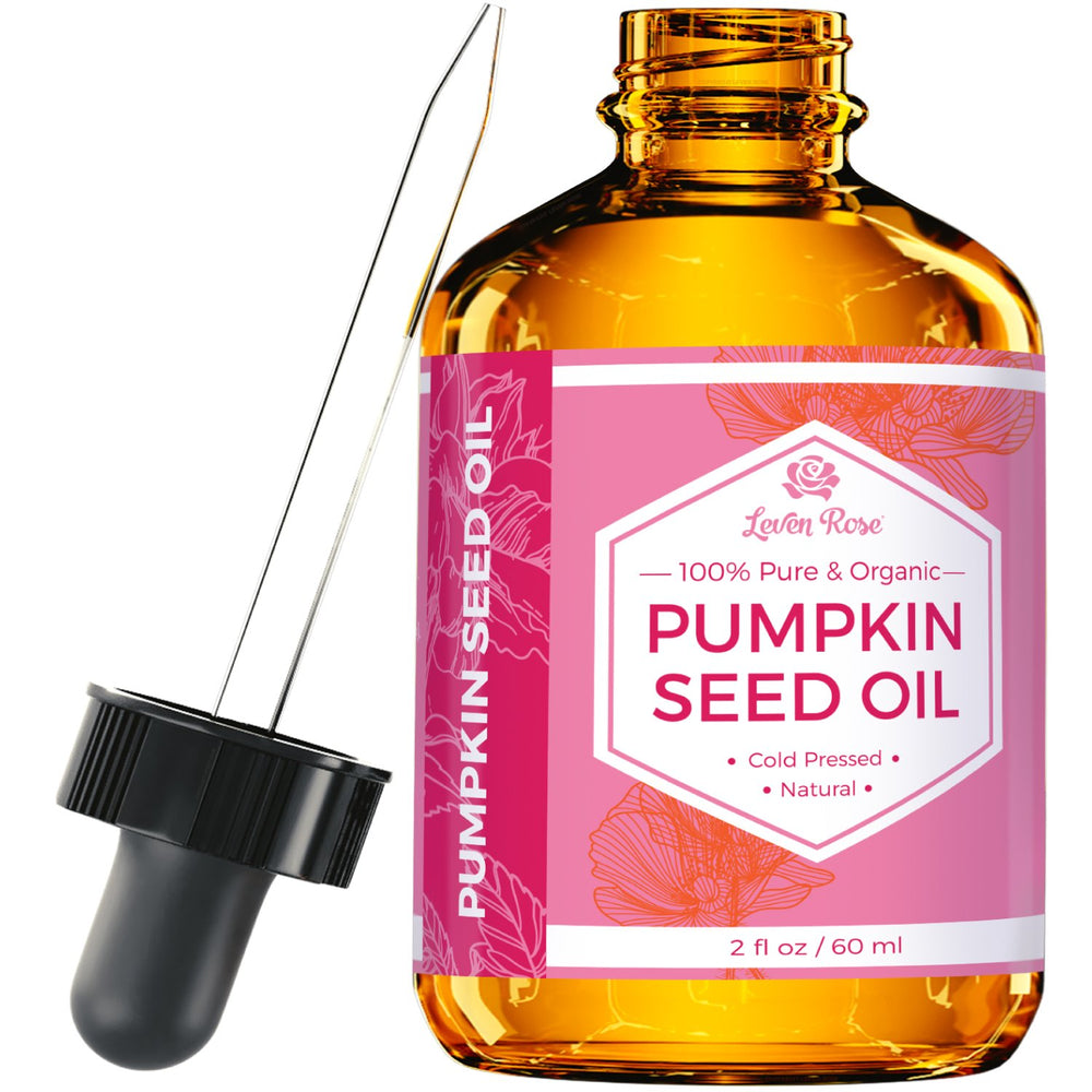 Leven Rose front bottle view showing product and label, highlighting purity benefits