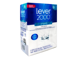 Lever 2000 front packaging showing eight bars and clear labeling for convenient supply