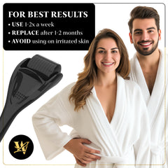 Lexi White Beauty roller in use on face demonstrating safe technique and improved product absorption benefit