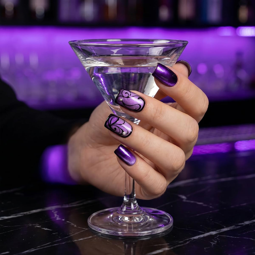 LFAAYYF glossy finish detail displaying shine and salon-like appearance benefit