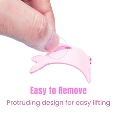 Libeauty close-up of dolphin fin for easy hygienic pick-up