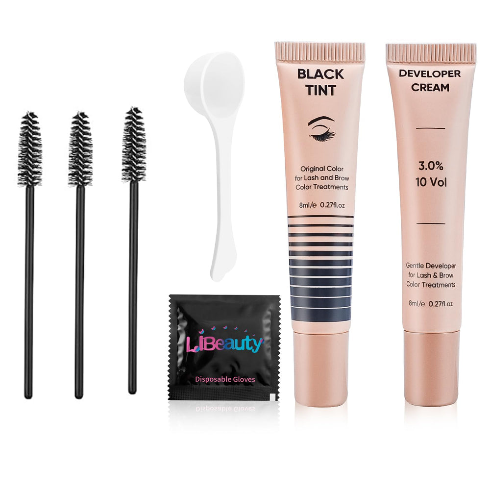 Libeauty packaging front view showing kit contents and clear labeling benefit