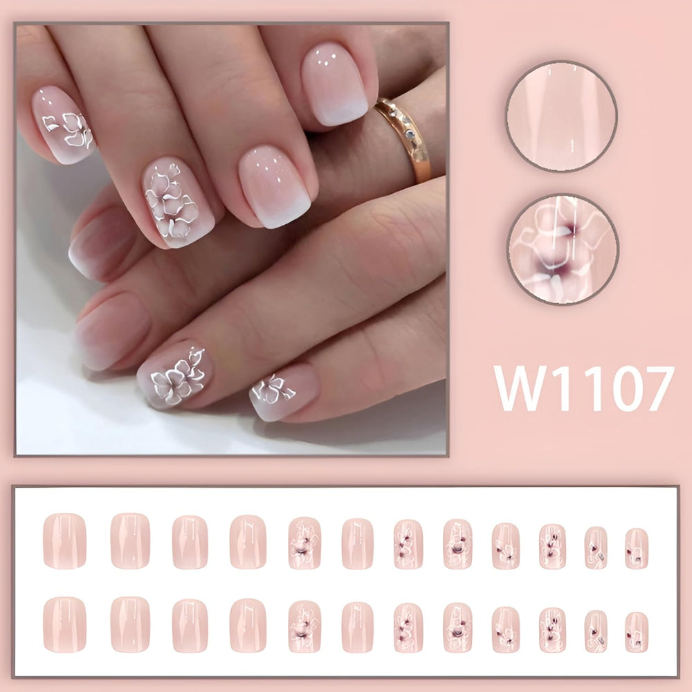 LIDUNANWU jelly glue stickers and files displayed for quick, easy application