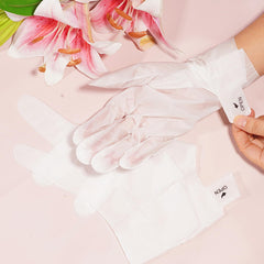Liefiet inner lining texture of glove highlighting serum-release design