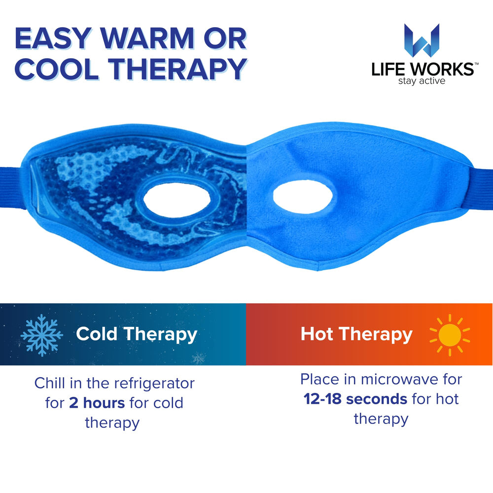 LIFE WORKS soft fabric back for gentle skin contact and comfort