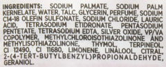Lifebuoy packaging label detail showing product information for confident choice