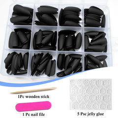 Lifextol adhesive tabs and tools arranged for easy at-home application