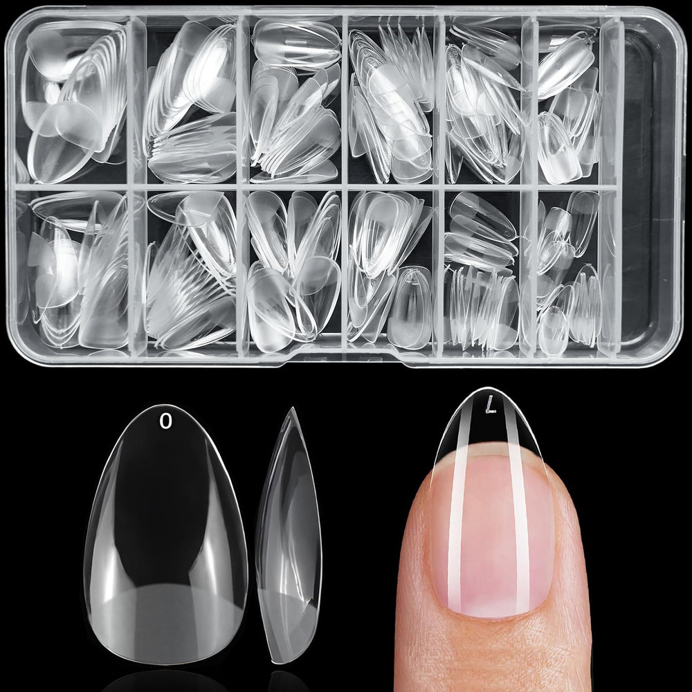 Lifextol front packaging showing 240-piece almond tips and quick kit benefit