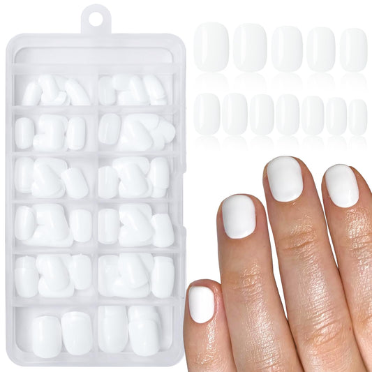 Lifextol front packaging showing 120 white square nails and storage benefits