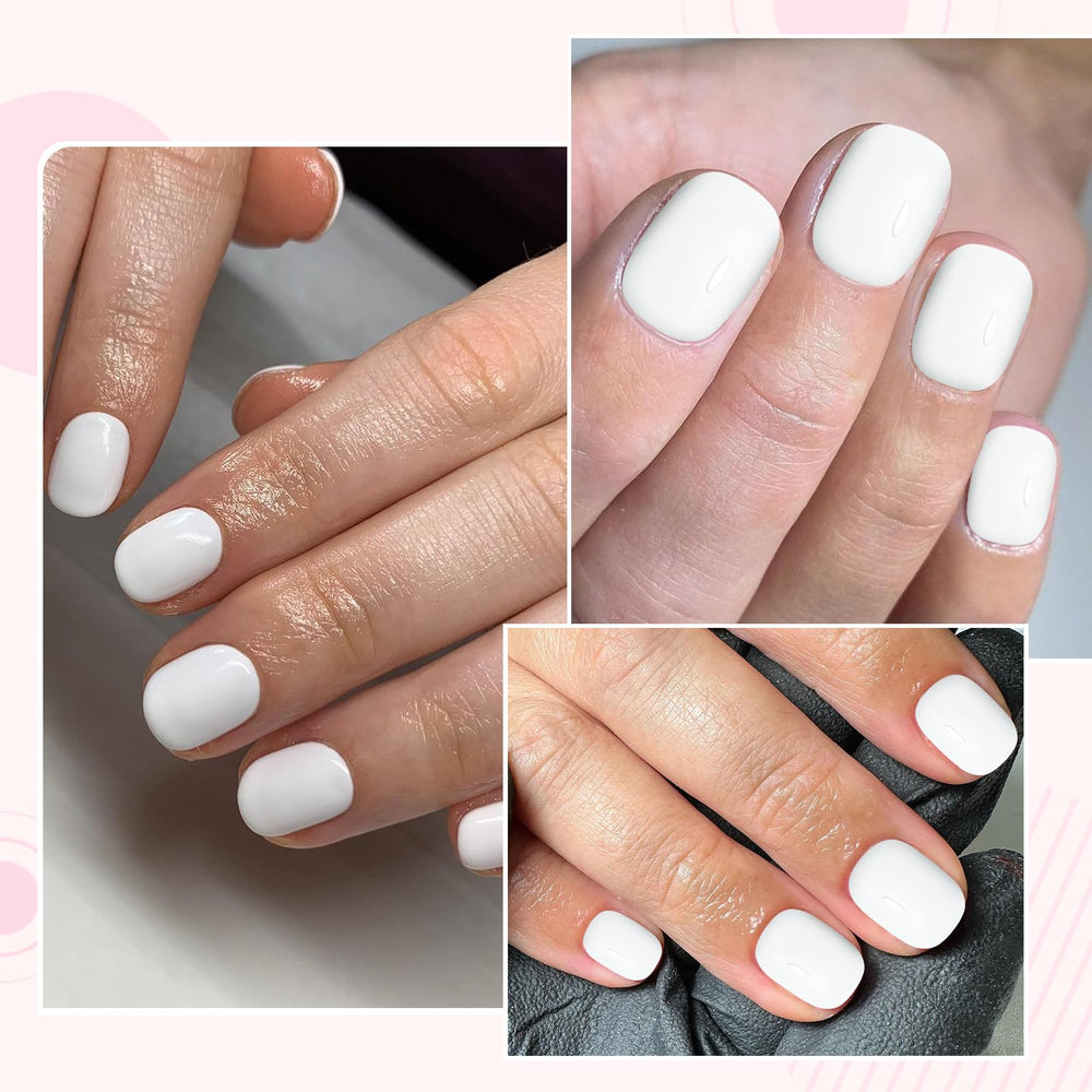 Lifextol press-on nails applied on hand model demonstrating instant polish look