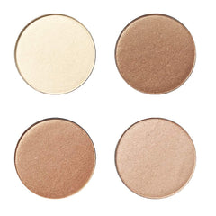 Applying LIFUS Glow Kit to cheek with brush for natural lift