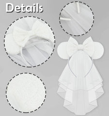 LIHELEI headband worn at bachelorette party showing comfortable festive wear