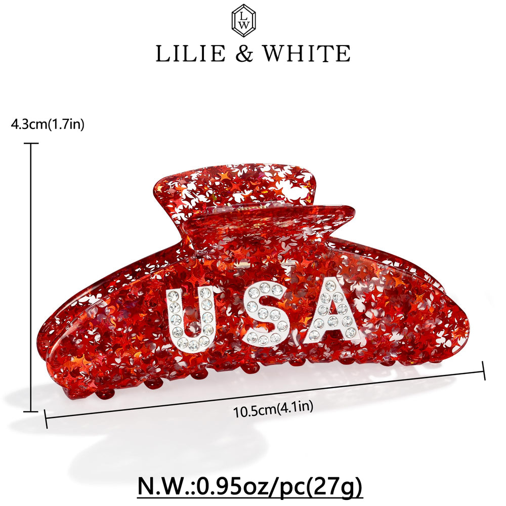 LILIE&WHITE clip back label and spring visible for durability reassurance