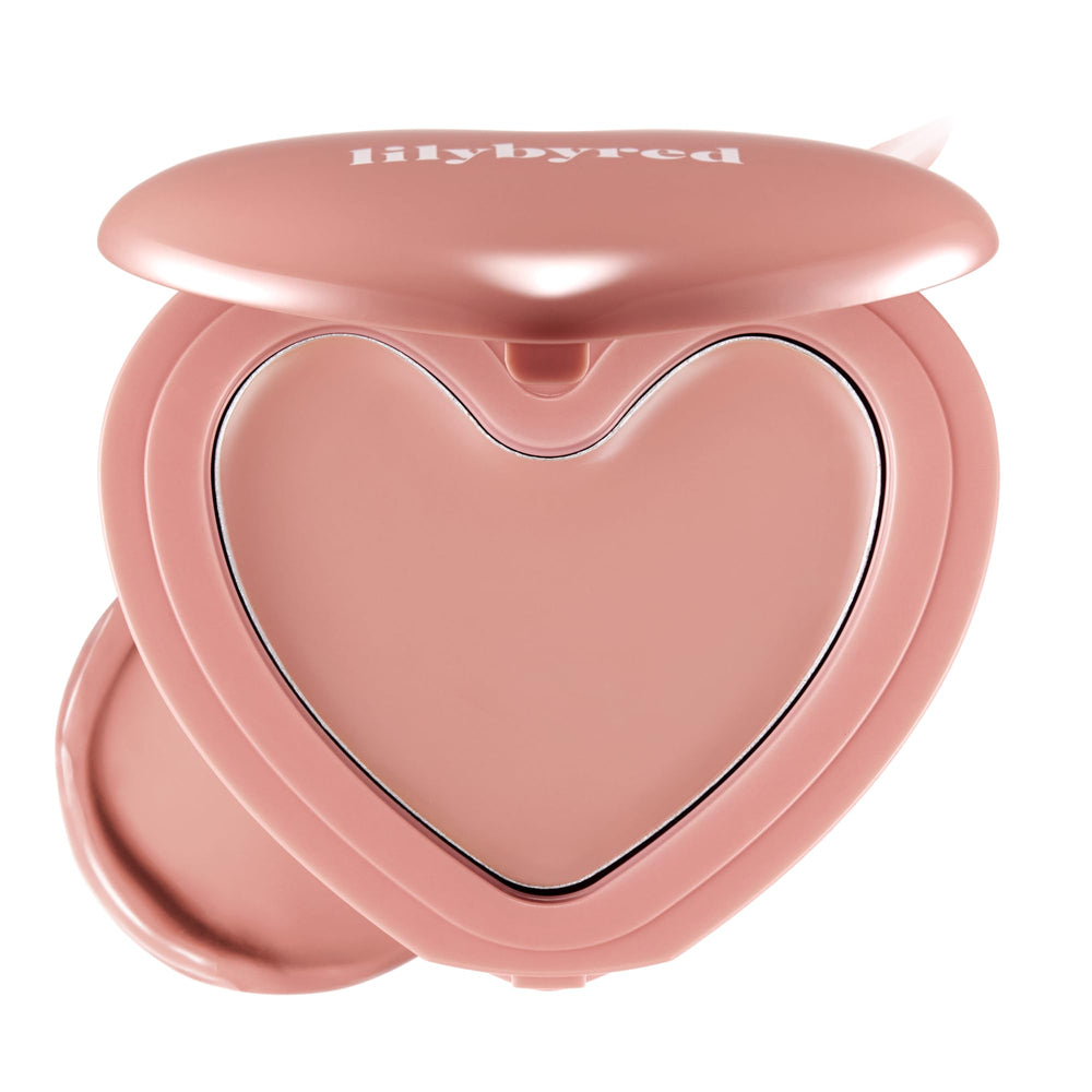 lilybyred heart-shaped front packaging showing playful compact and shade