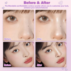 Lilyloria shimmer highlighter texture detail for natural luminous finish