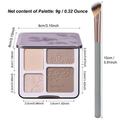 Lilyloria lid label and shade layout highlighting shade selection clarity