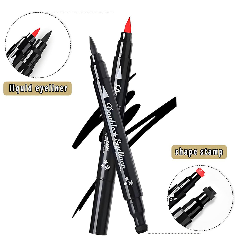 Linble felt-tip detail of micro-fine eyeliner tip, provides smooth accurate lines