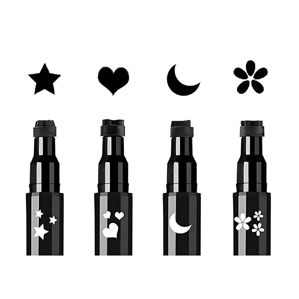 Linble front packaging showing the four boxed dual-ended pens, clear contents benefit