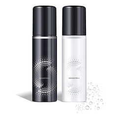LingHaoLH front packaging showing two compact setting spray bottles for travel-ready finishing