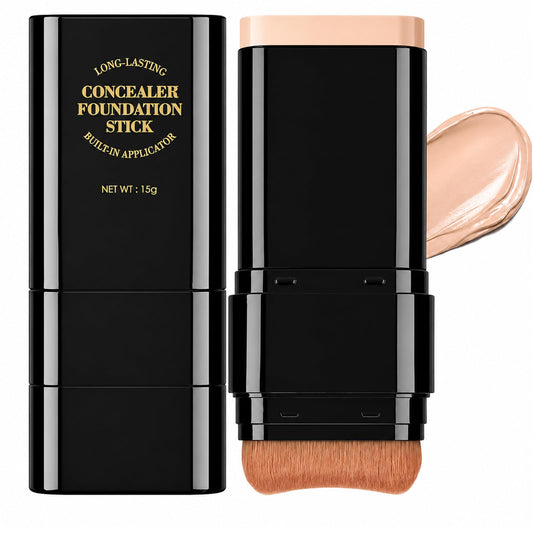 Lingyun foundation stick front packaging showing product and shade information for convenience