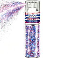 Lingyun front packaging showing red white blue glitter bottle and label benefit