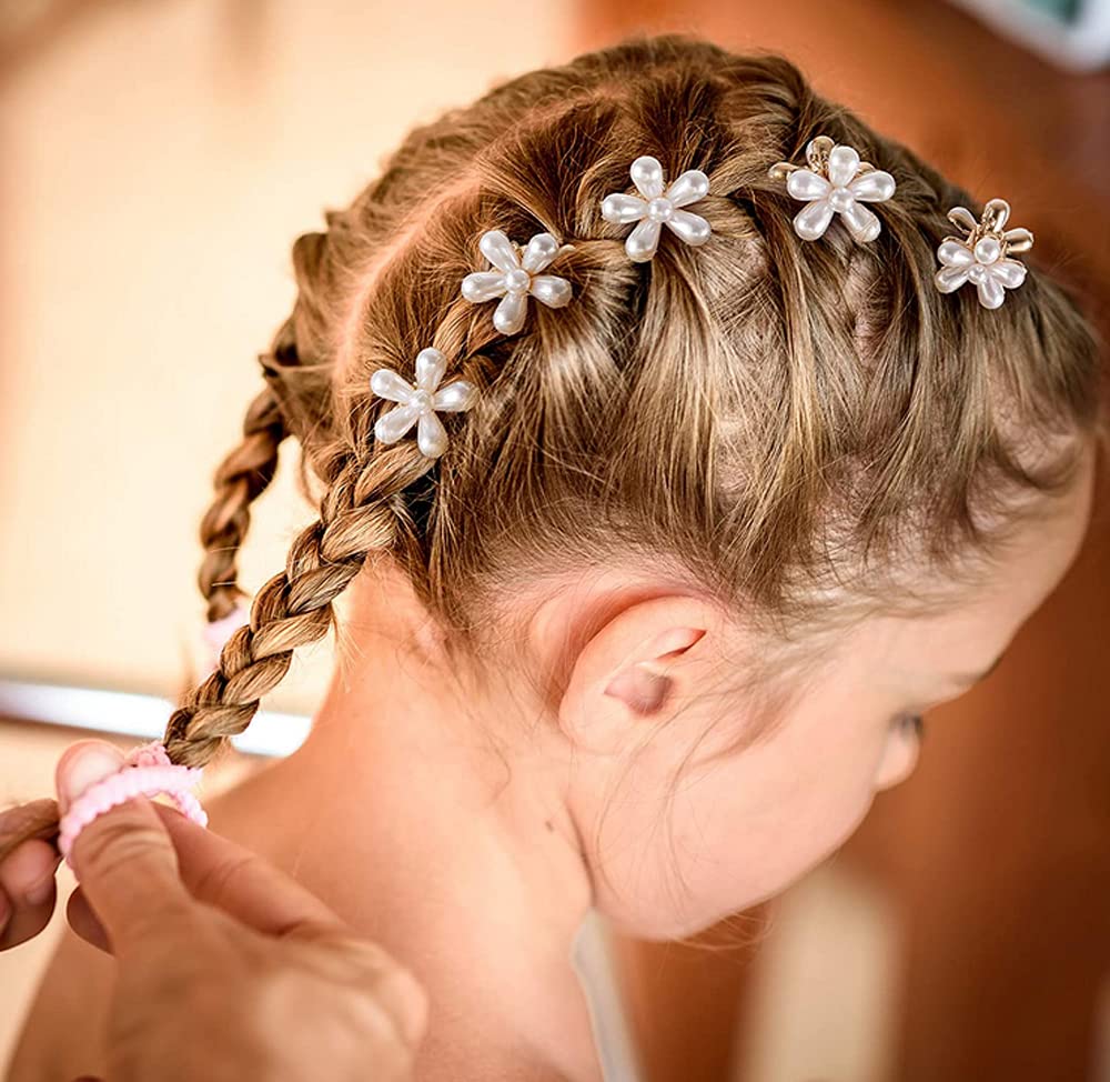 LINXI clips in hair securing bangs for neat, stylish hold