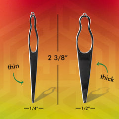 Lion Locs tool in use on a loc demonstrating proper interlocking technique benefit